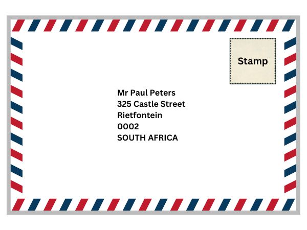 How to Send a Letter to South Africa - e-Snail