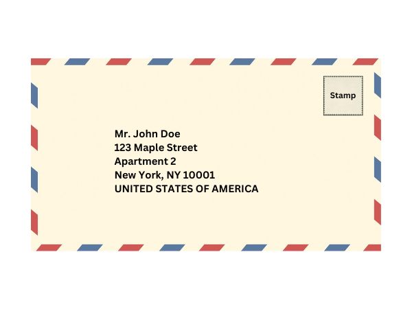 How to Send a Letter to America - e-Snail